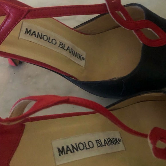 Leather in perfect condition like new. Needs tiny black rubber tips on heels. - Picture 3 of 5